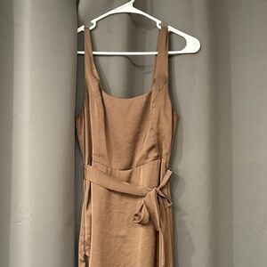 Elegant Tan Dress